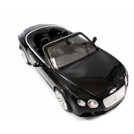 Az Trading & Import AZ Trading & Import BGTCB 1-12 Bentley Continental GT Speed Convertible Car; Black BGTCB